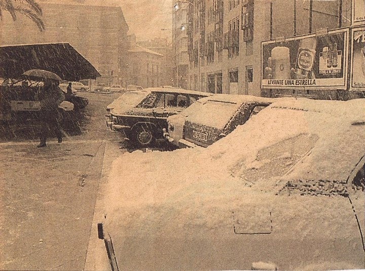El día de la nevada del 83