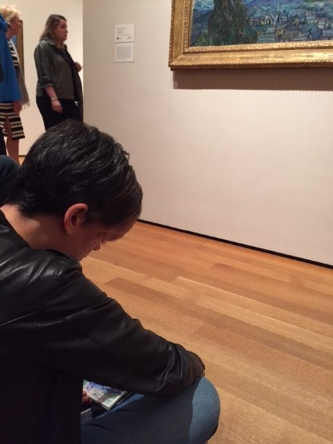 I had to see Van Gogh with my own fingers —painting at MOMA, New York